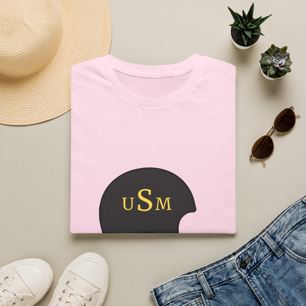 Black & Gold Vintage Helmet T-Shirt