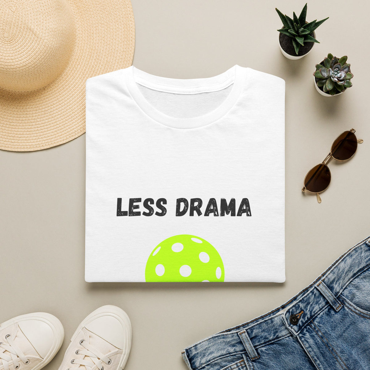 Less Drama, More Lobs- Pickleball