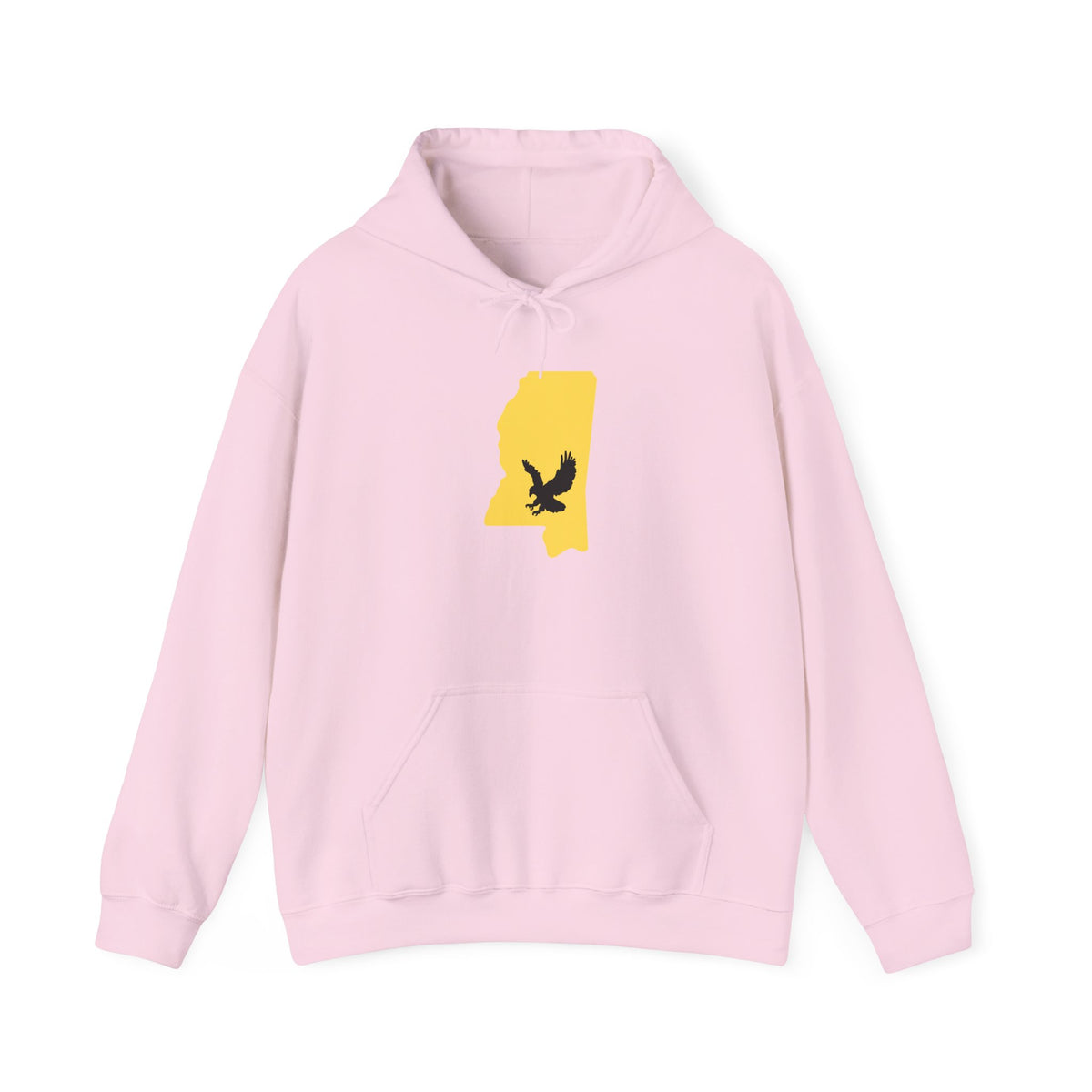 Black & Gold Football Hoodie — College Team Fan Pullover