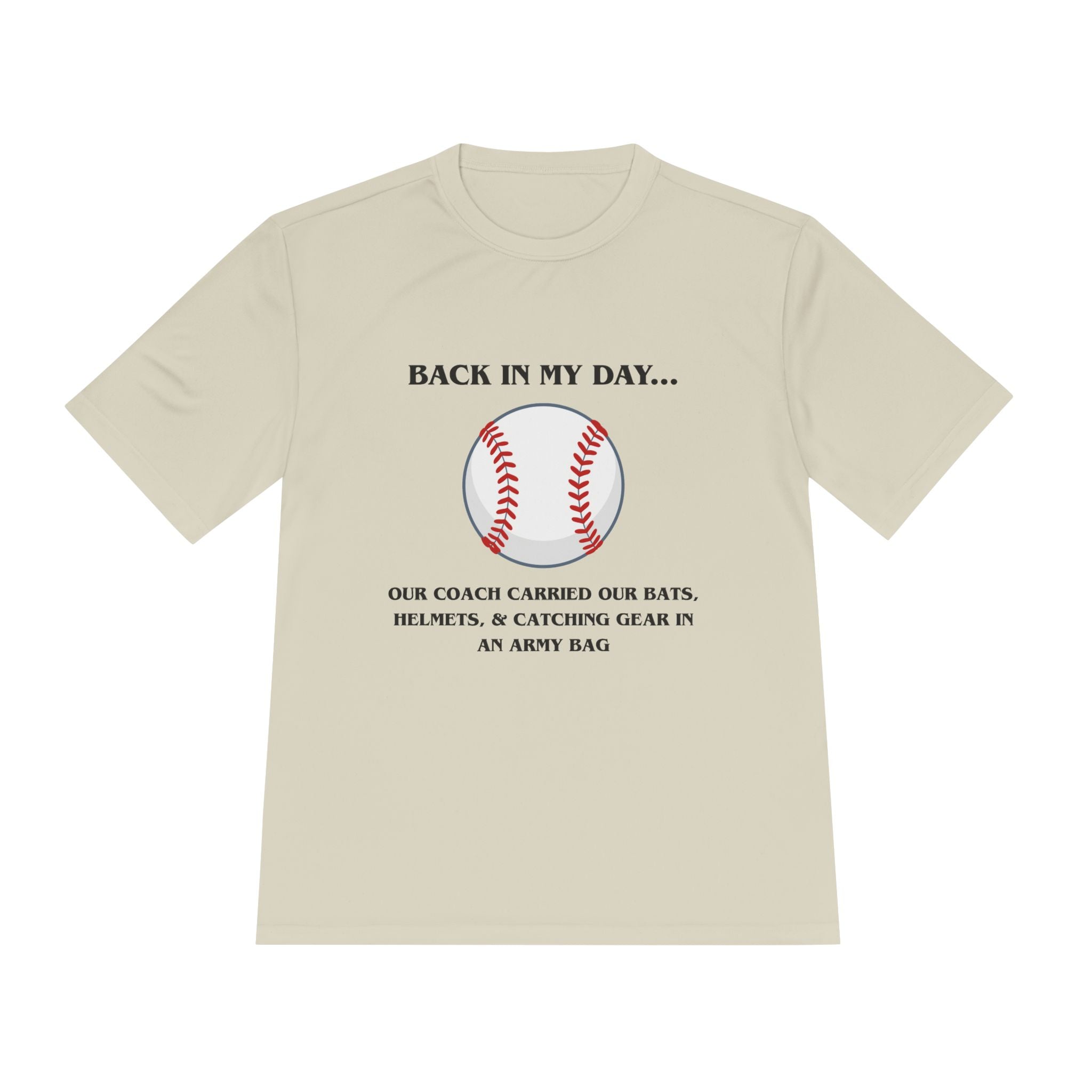 BIMD- Baseball Equipment in Army Bag