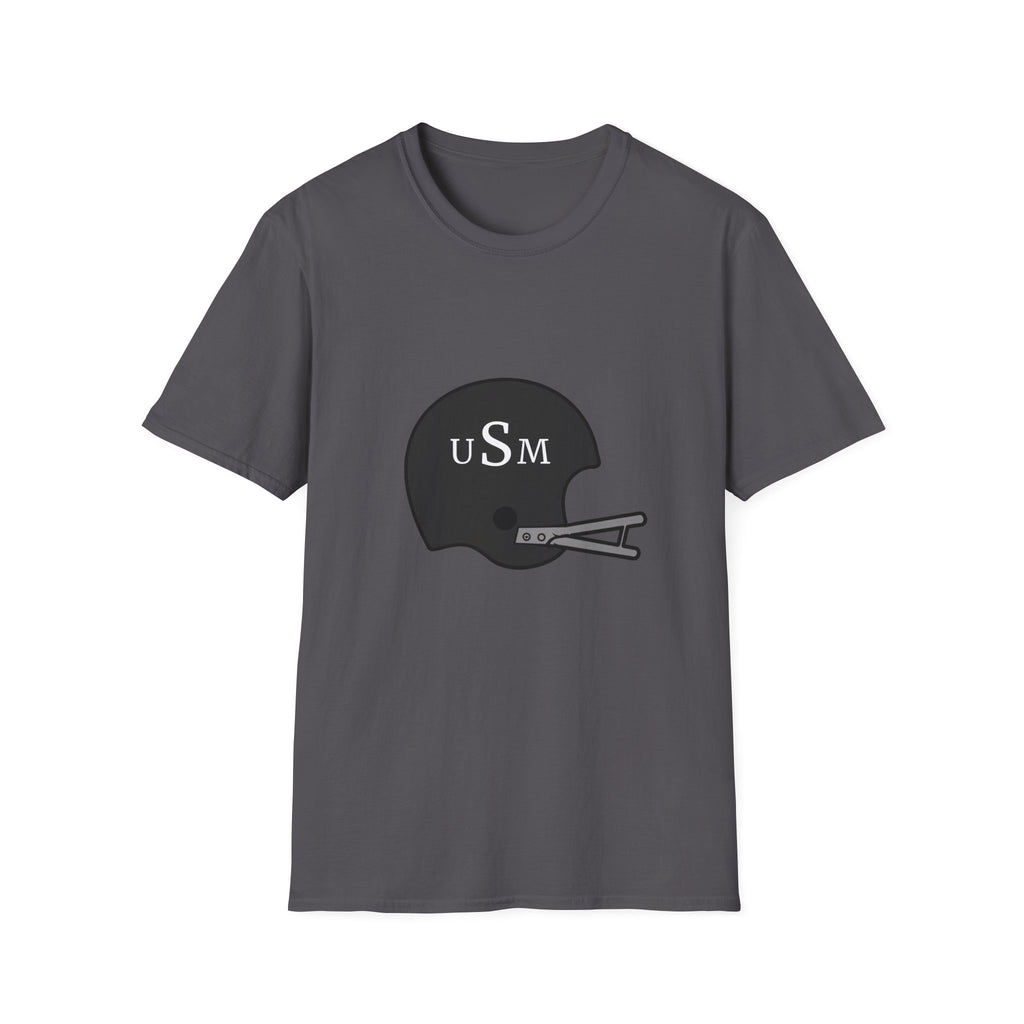 Black & Gold Vintage Helmet T-Shirt