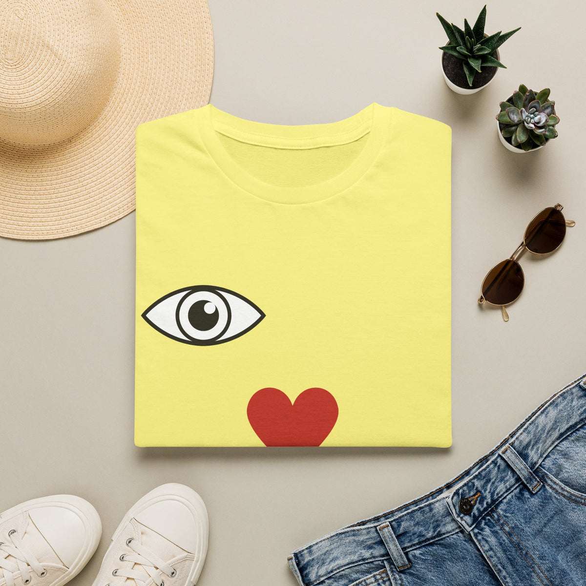Eye Love Pickleball- Diagonal