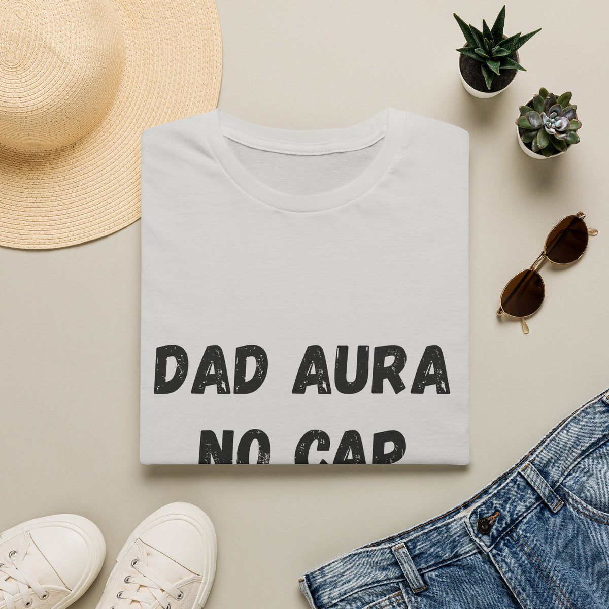 Dad Aura, No Cap T-Shirt