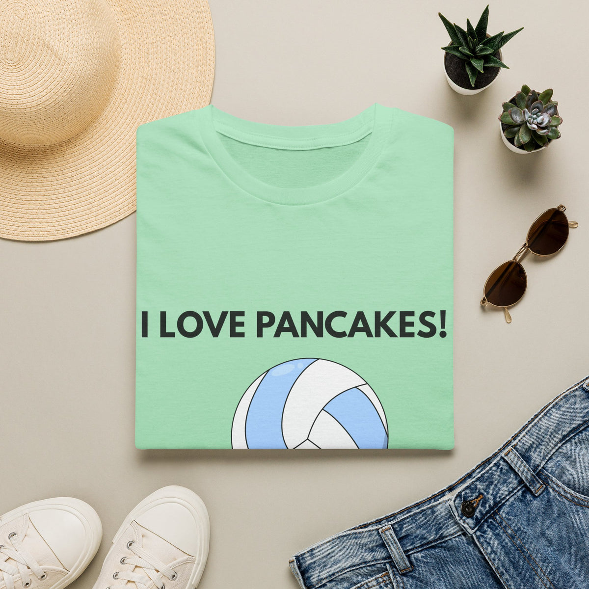 I Love Pancakes- Volleyball