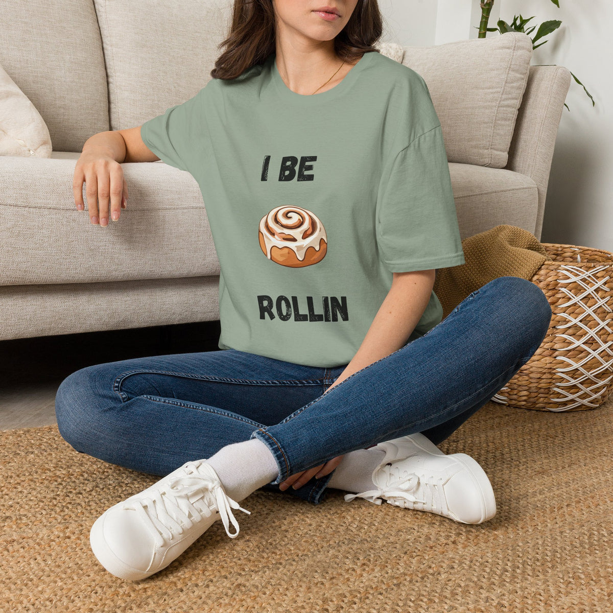 I Be Rollin- Cinnamon Roll T-Shirt