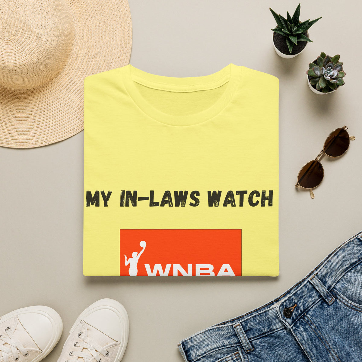 My In-Laws Watch WNBA T-Shirt