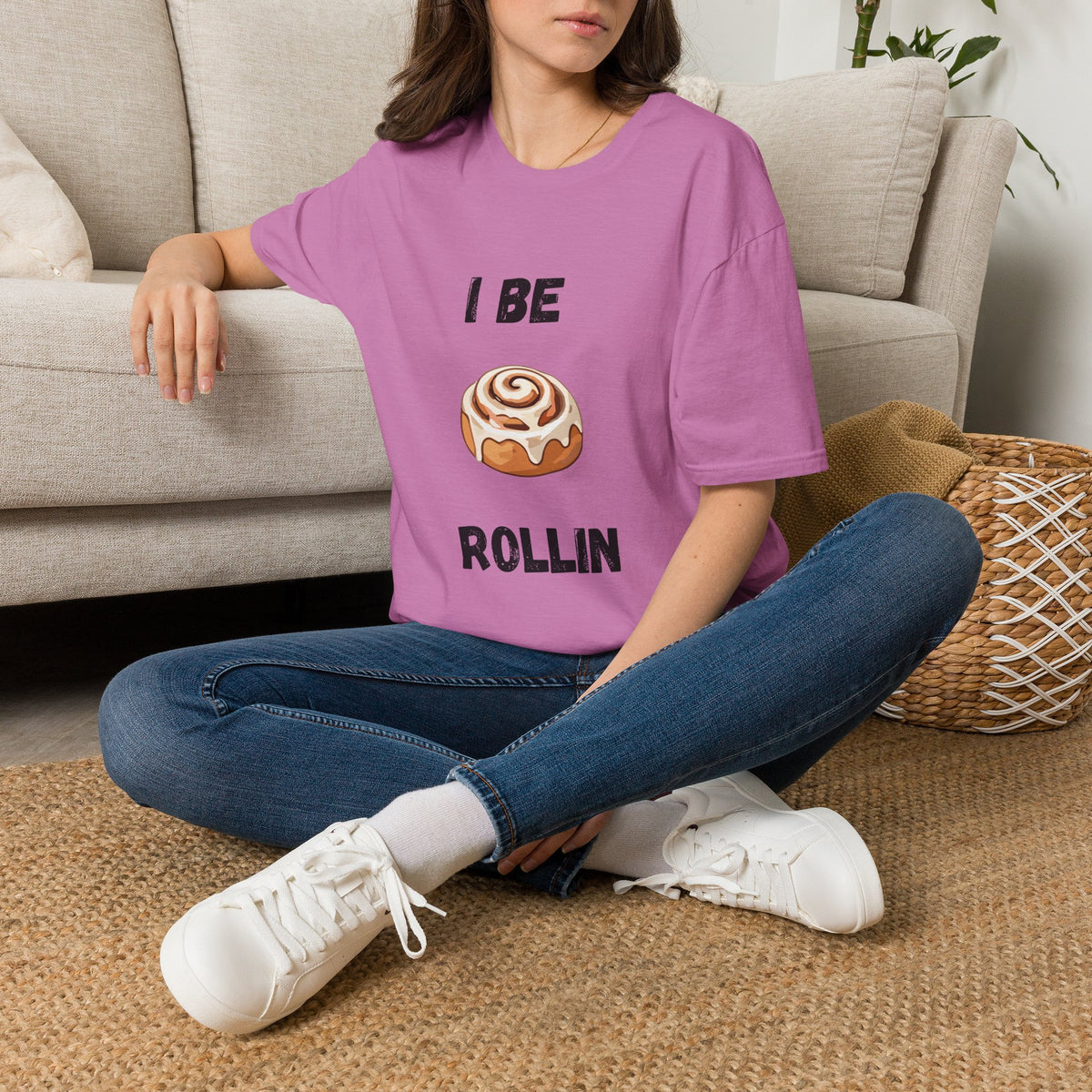I Be Rollin- Cinnamon Roll T-Shirt