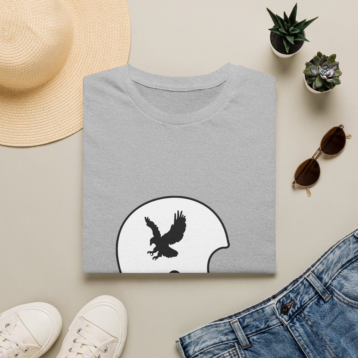 Black & Gold Vintage Helmet T-Shirt