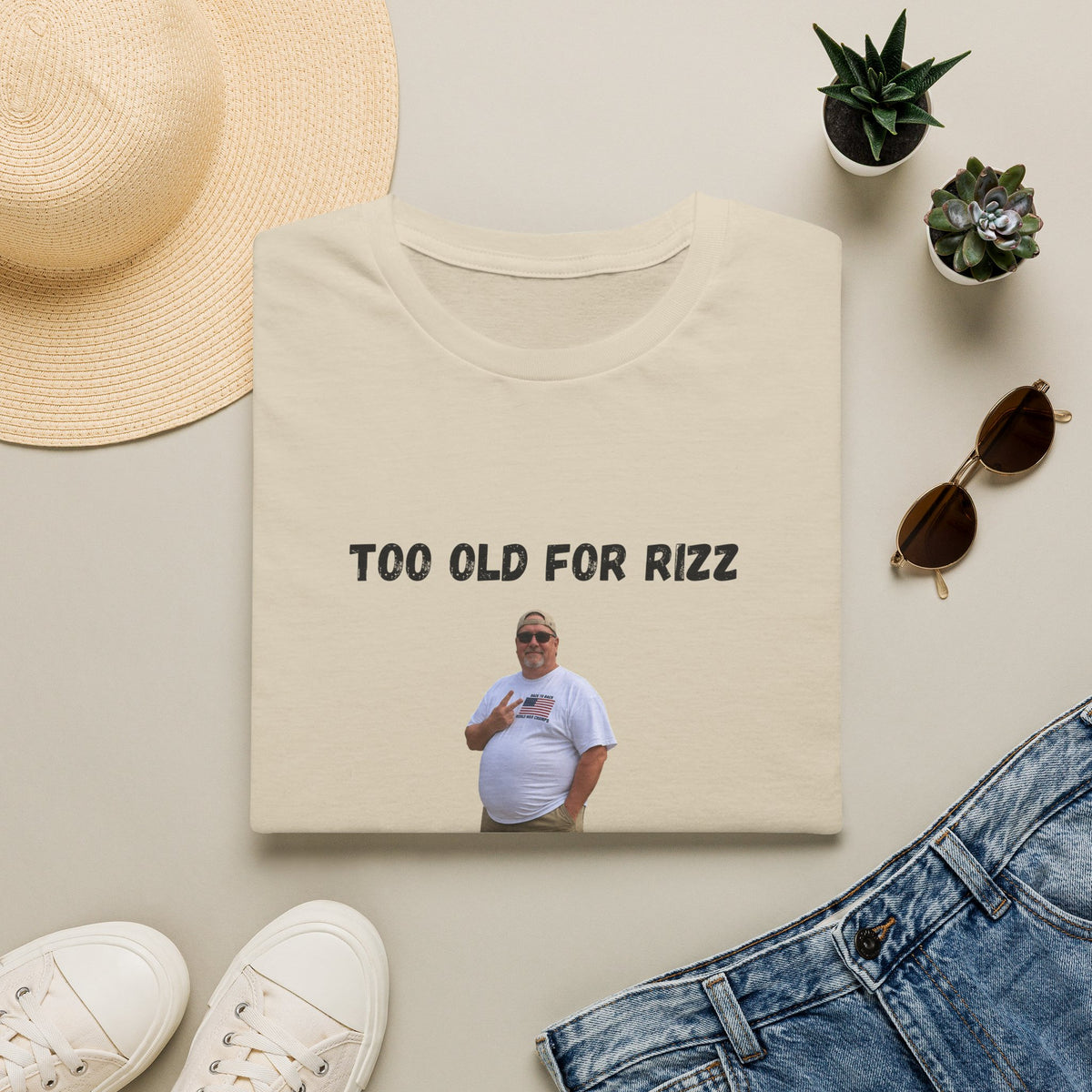 Too Old for Rizz, Too Young for Medicare T-Shirt