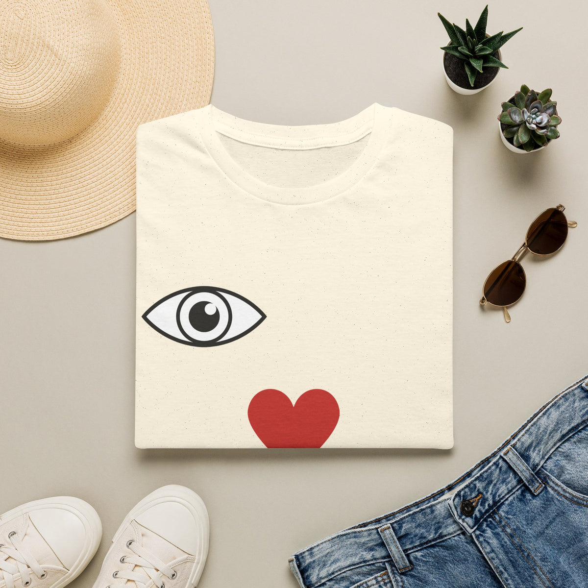 Eye Love Pickleball- Diagonal