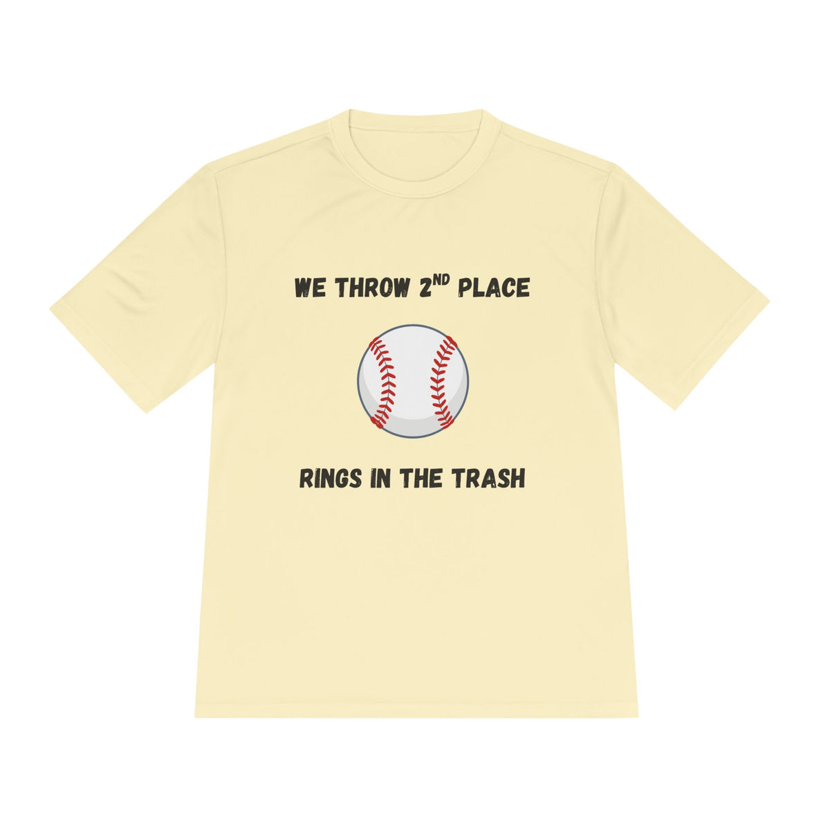 2nd Place Rings in Trash- Baseball