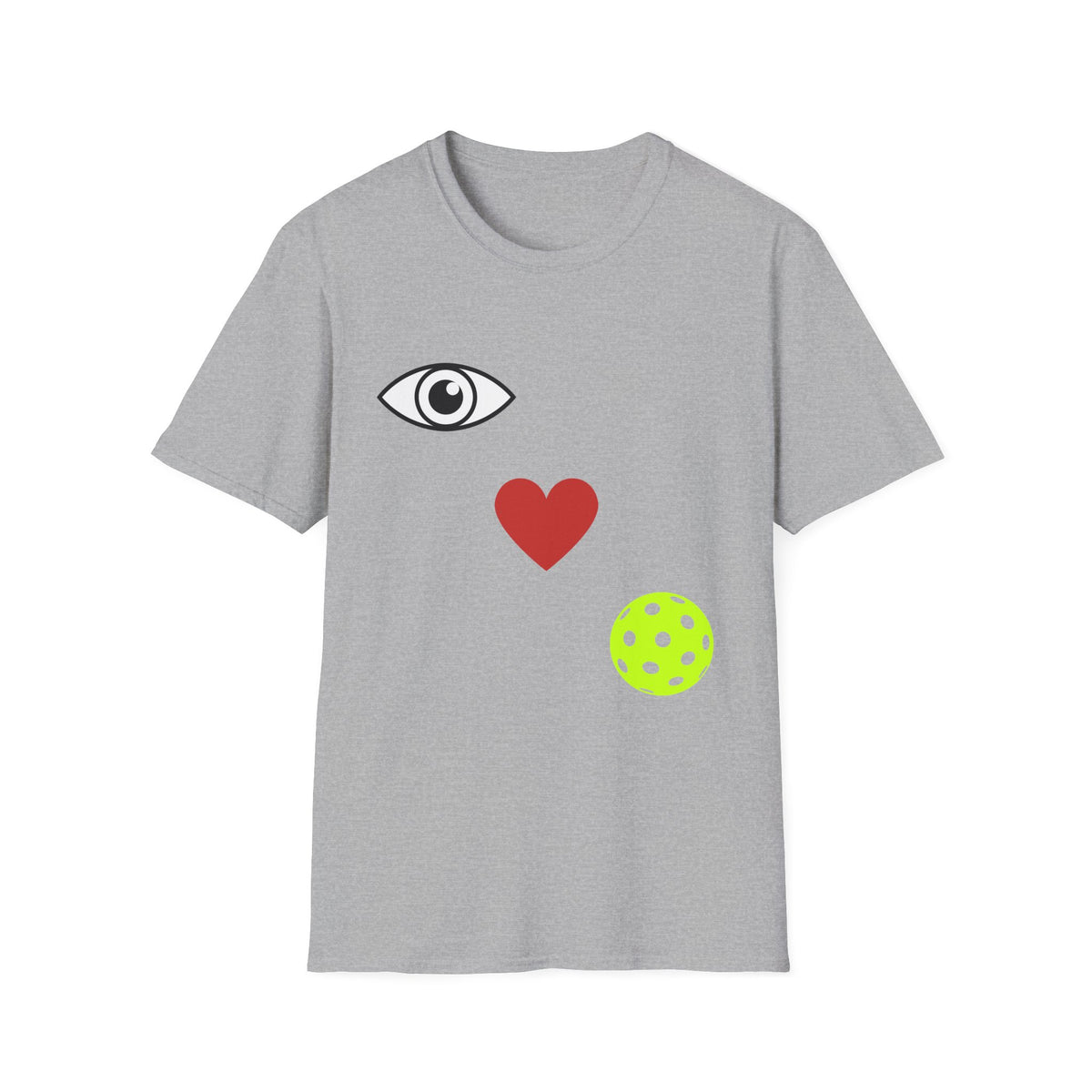 Eye Love Pickleball- Diagonal