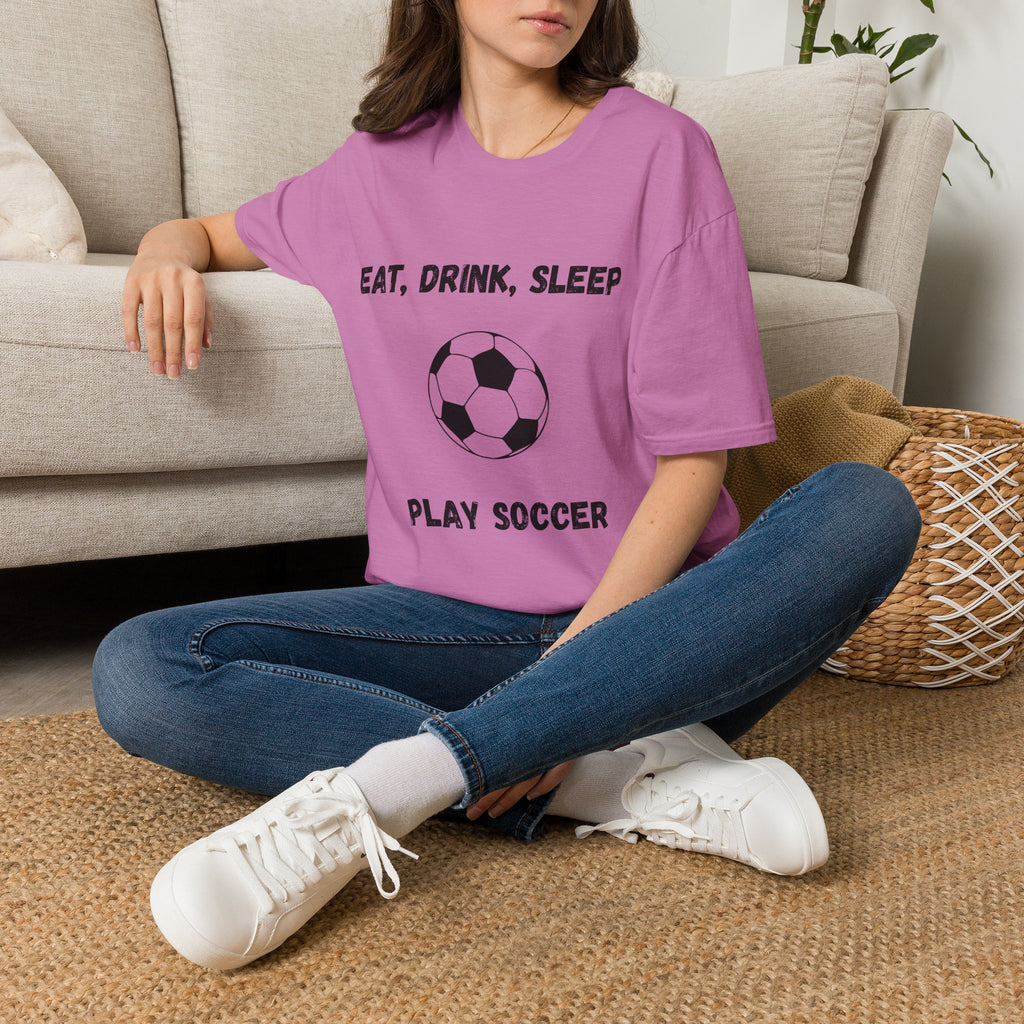 Eat, Drink, Sleep Play Soccer T-Shirt