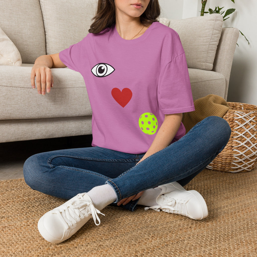 Eye Love Pickleball- Diagonal