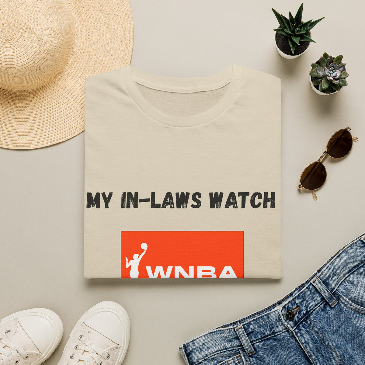 My In-Laws Watch WNBA T-Shirt