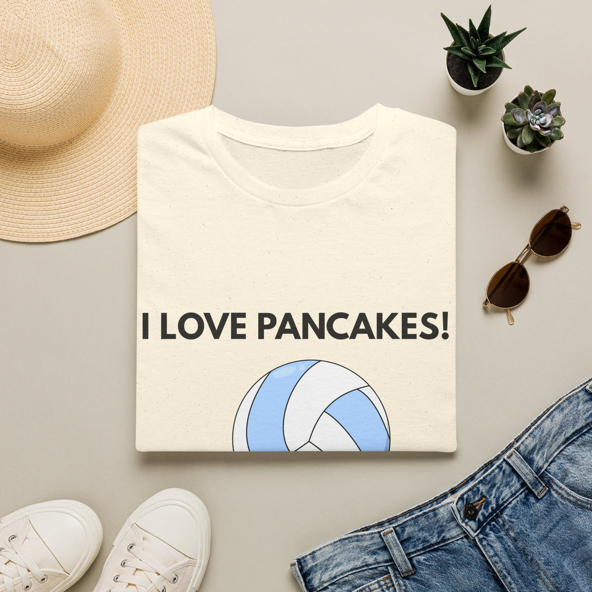 I Love Pancakes- Volleyball
