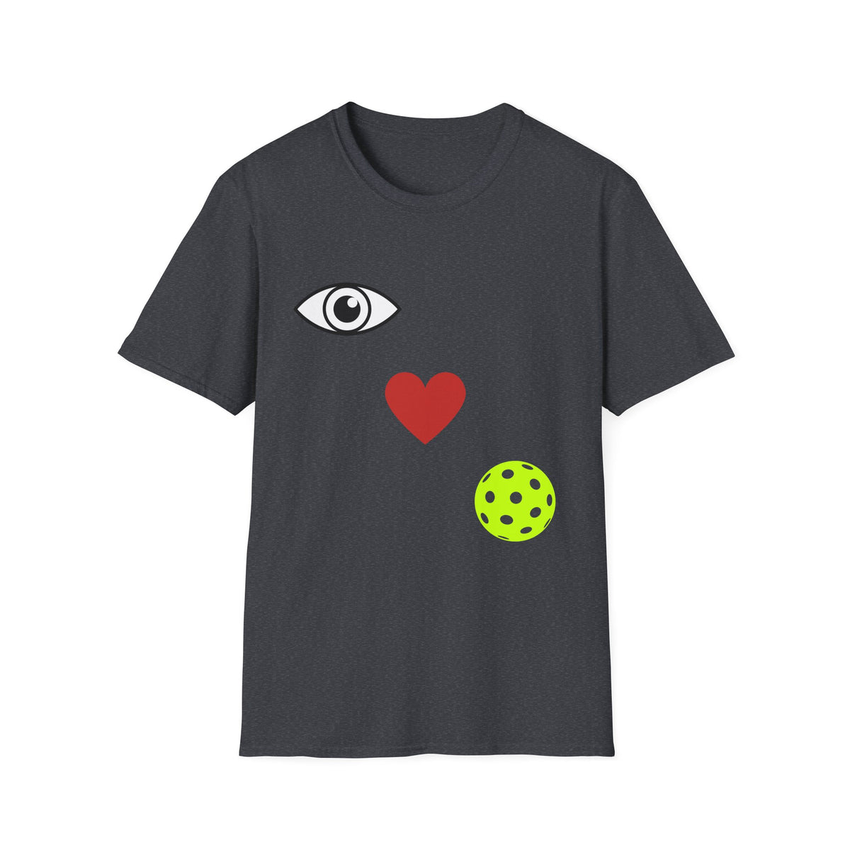Eye Love Pickleball- Diagonal