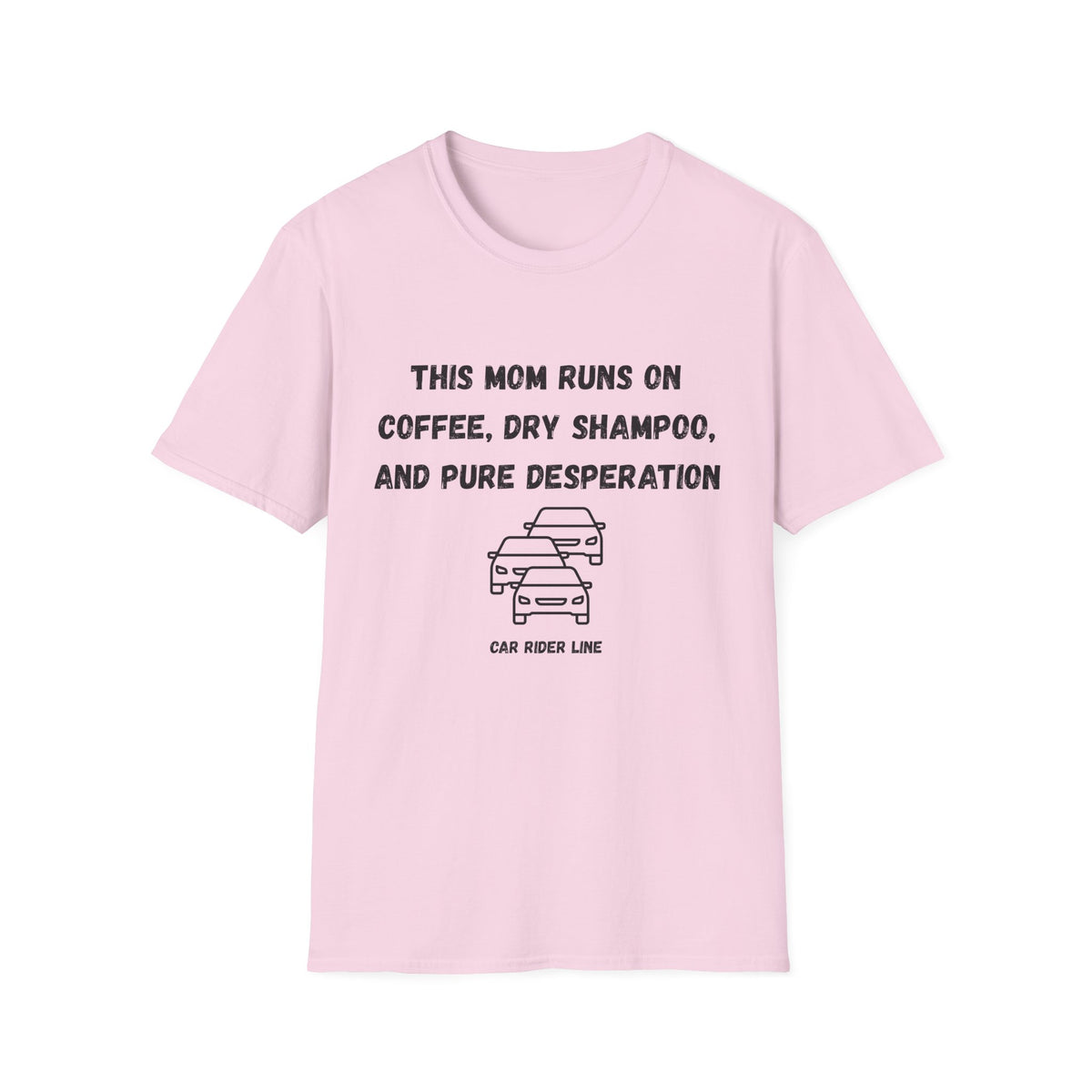 This Mom Runs On- Car Rider Line