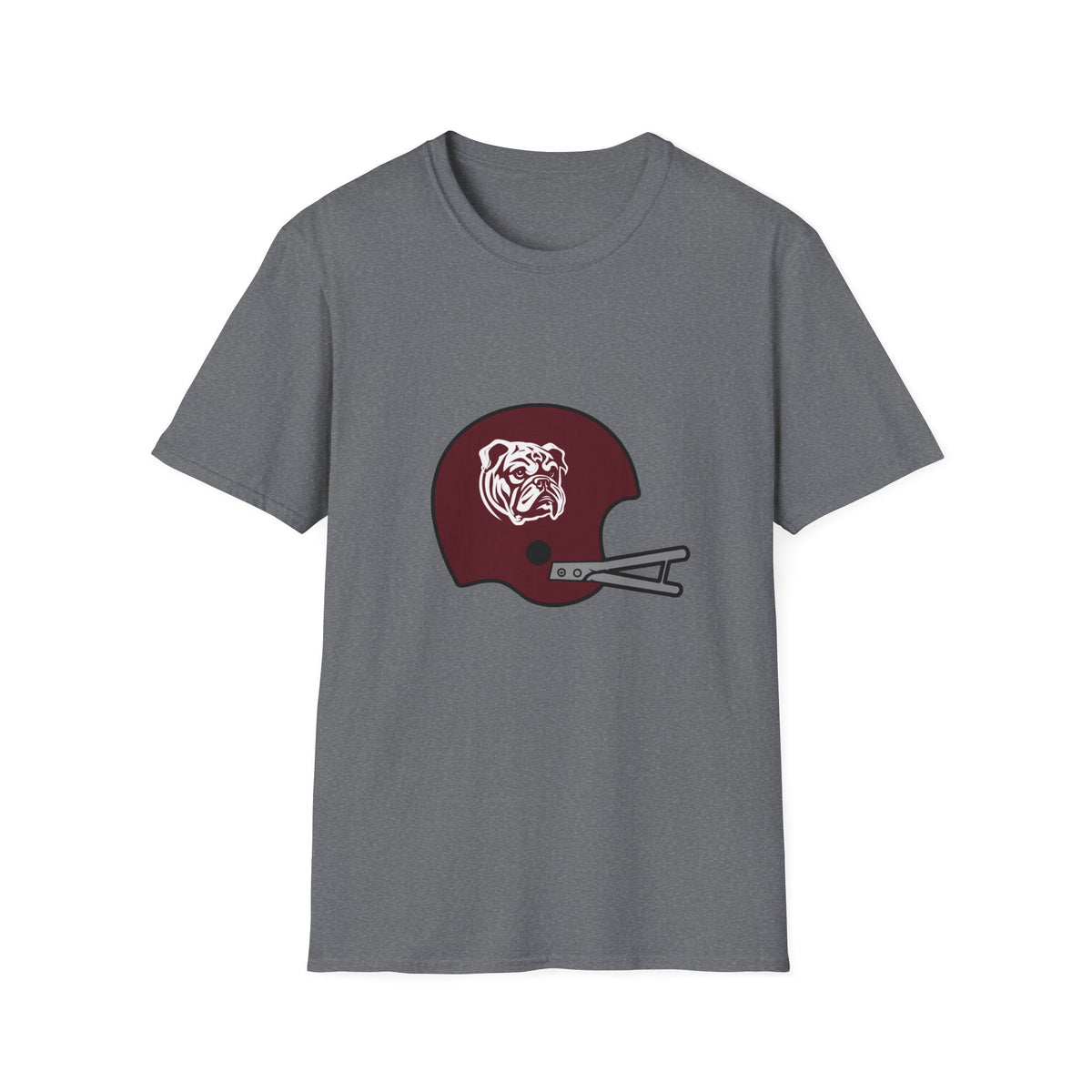 Maroon & White Vintage Helmet- Maroon
