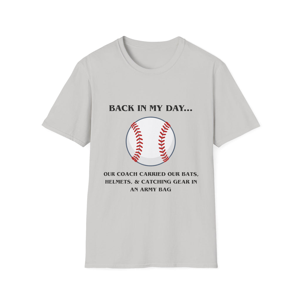 BIMD- Baseball Equipment in Army Bag