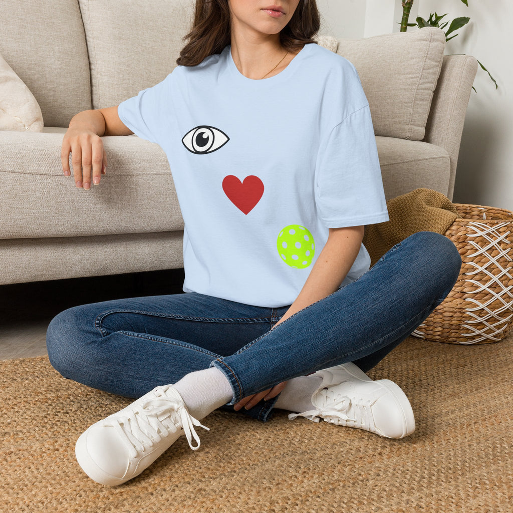 Eye Love Pickleball- Diagonal