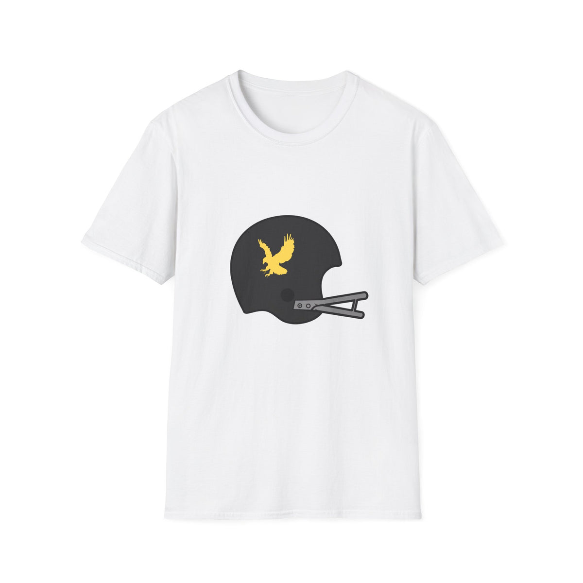 Black & Gold Vintage Helmet T-Shirt