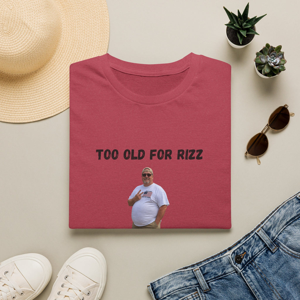 Too Old for Rizz, Too Young for Medicare T-Shirt