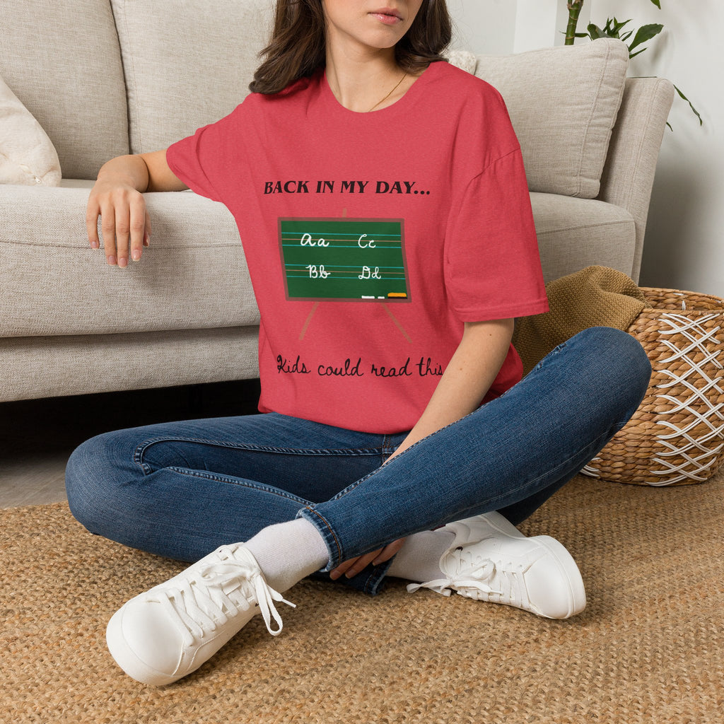BIMD- Kids Could Read Cursive