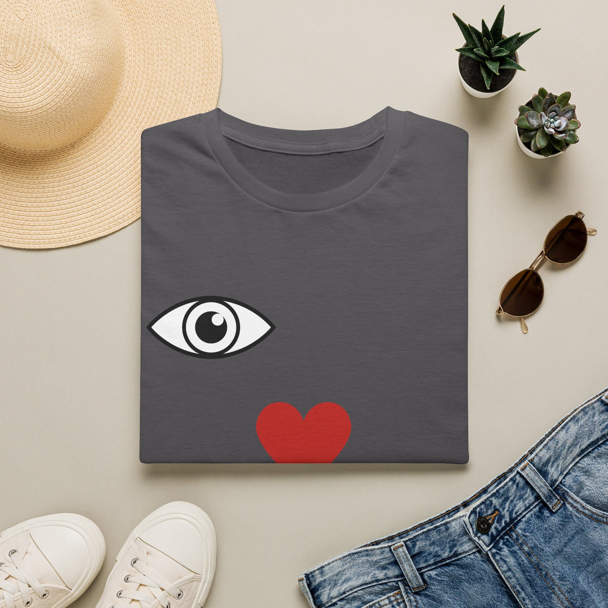 Eye Love Pickleball- Diagonal