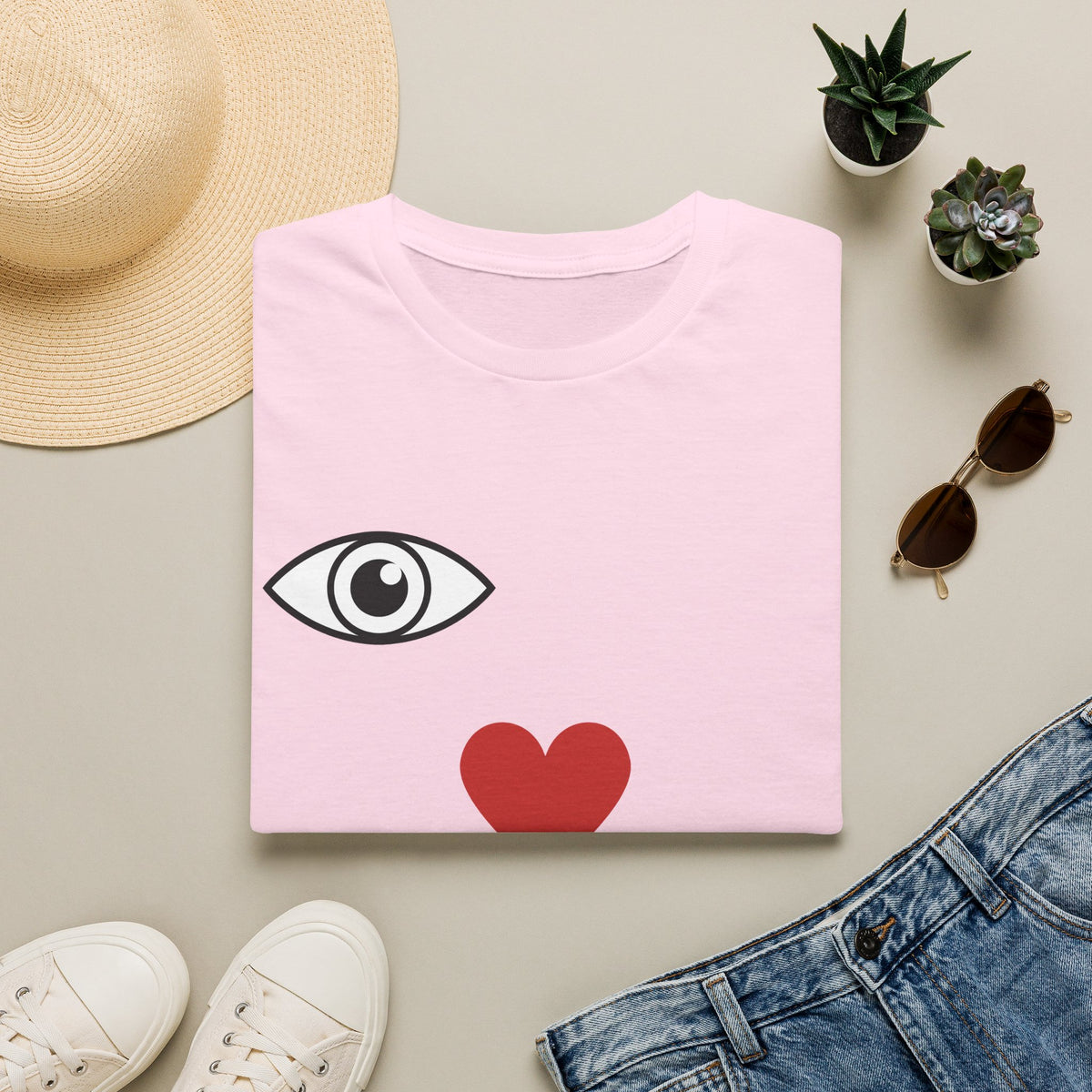 Eye Love Pickleball- Diagonal