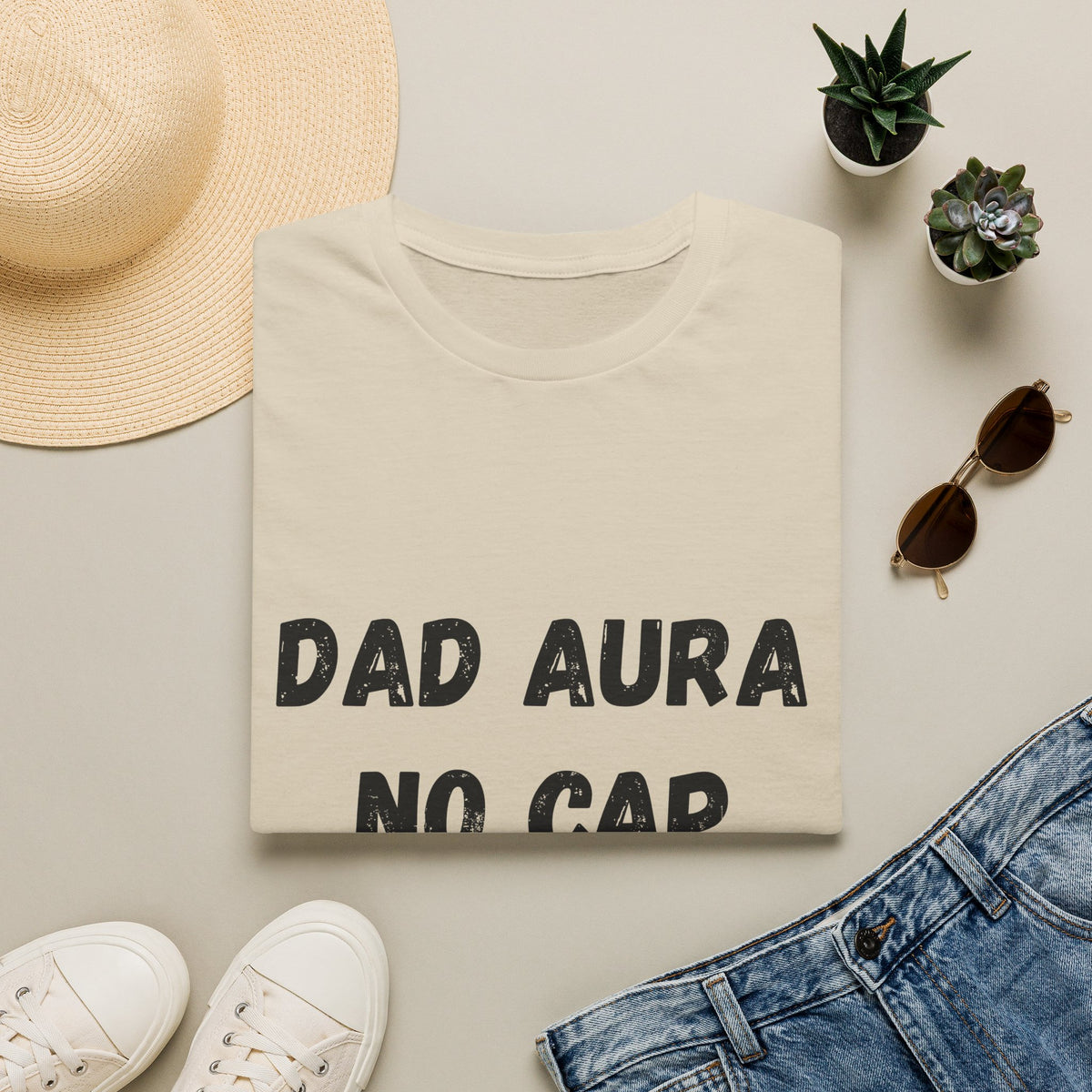 Dad Aura, No Cap T-Shirt