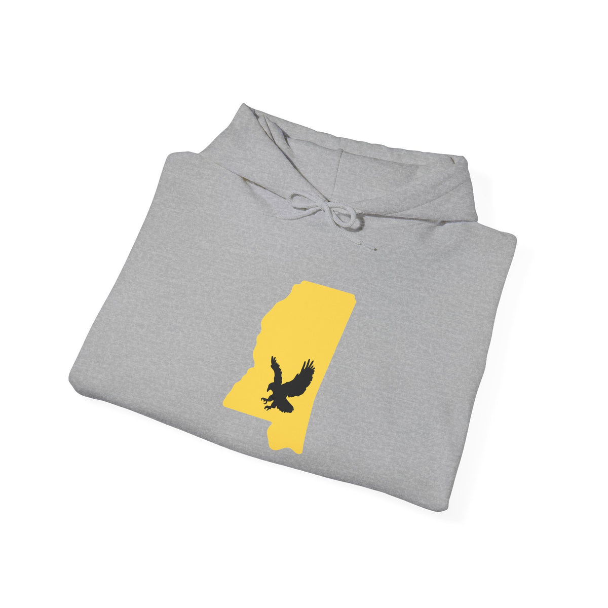 Black & Gold Football Hoodie — College Team Fan Pullover