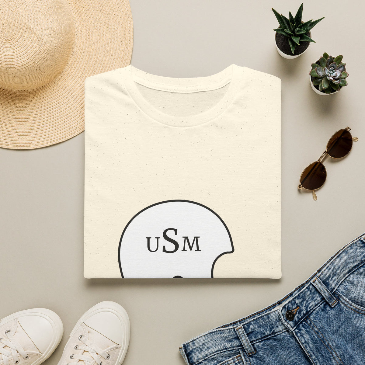 Black & Gold Vintage Helmet T-Shirt