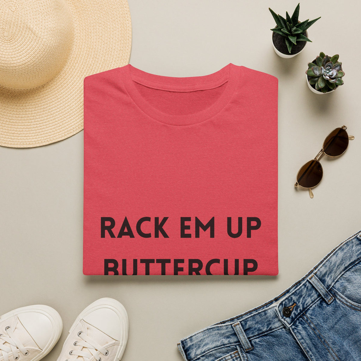 Rack Em Up Buttercup- Mahjong T-Shirt