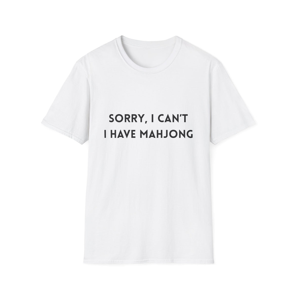Sorry, I Can't. I Have Mahjong T-Shirt