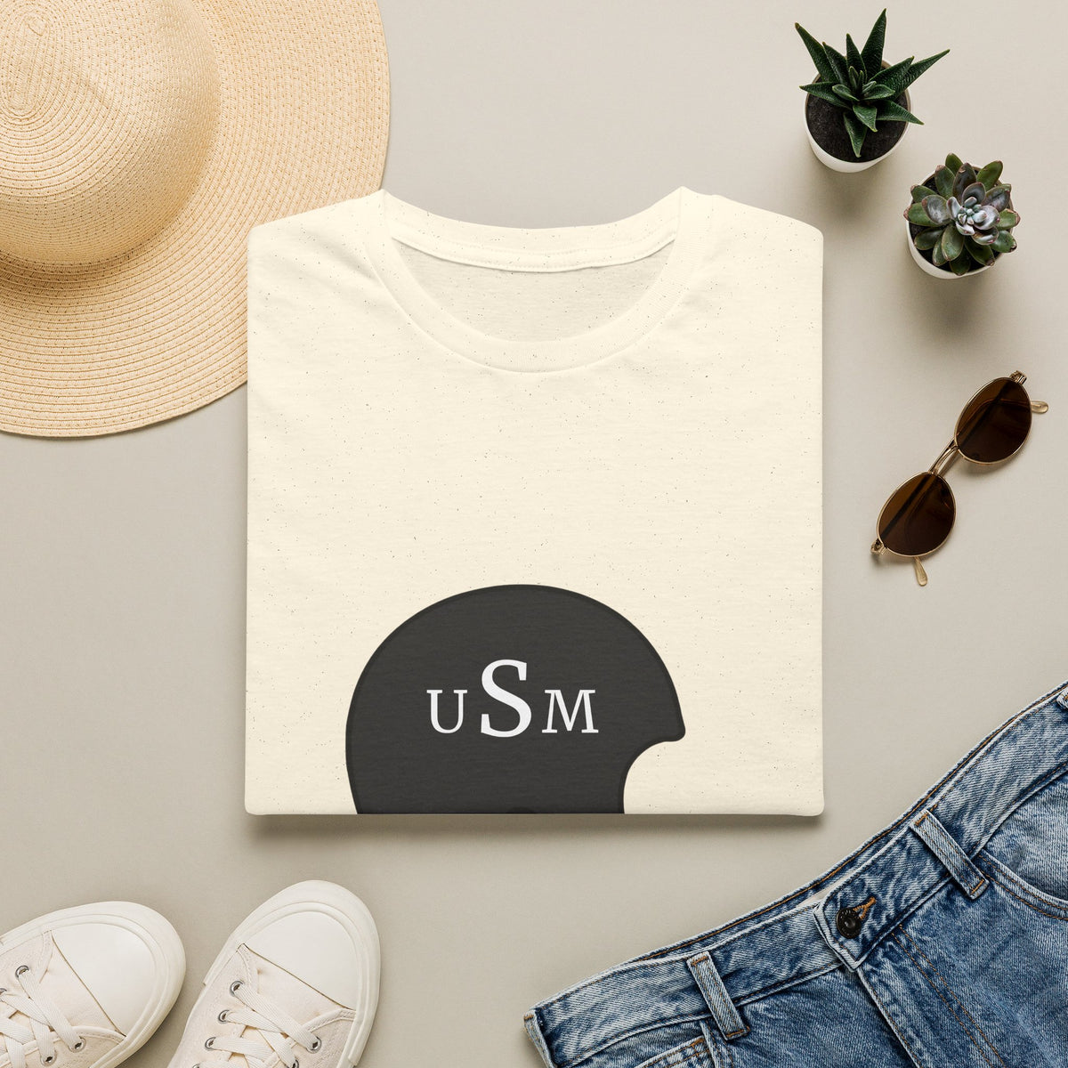 Black & Gold Vintage Helmet T-Shirt
