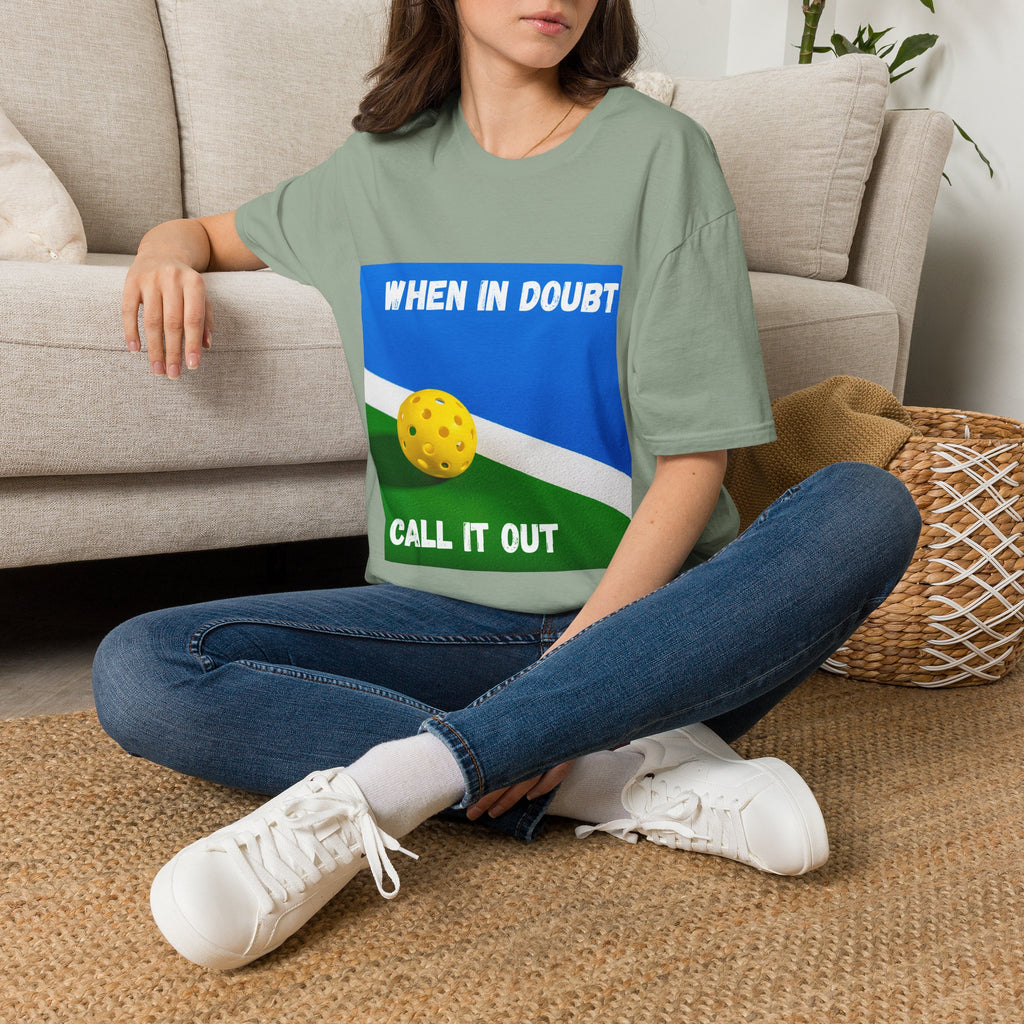 When in Doubt, Call it Out- Pickleball