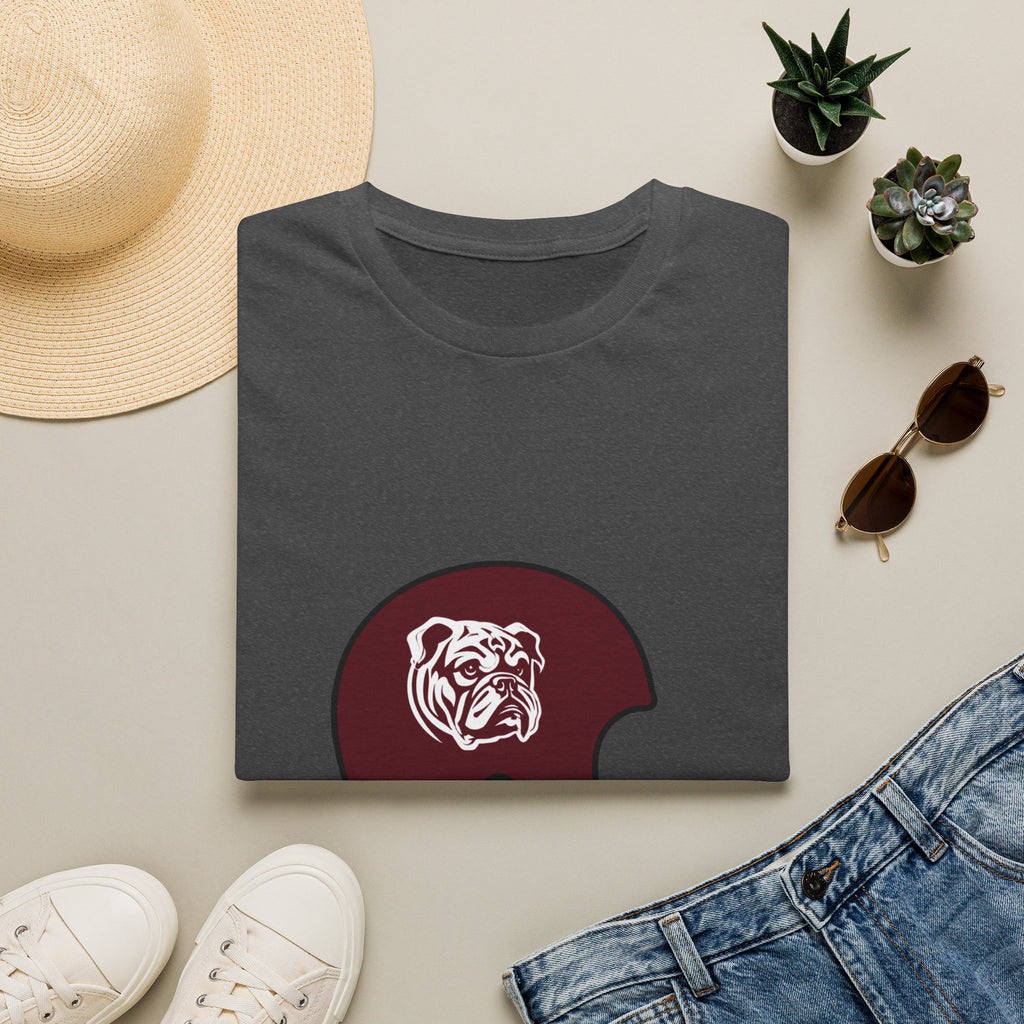 Maroon & White Vintage Helmet- Maroon