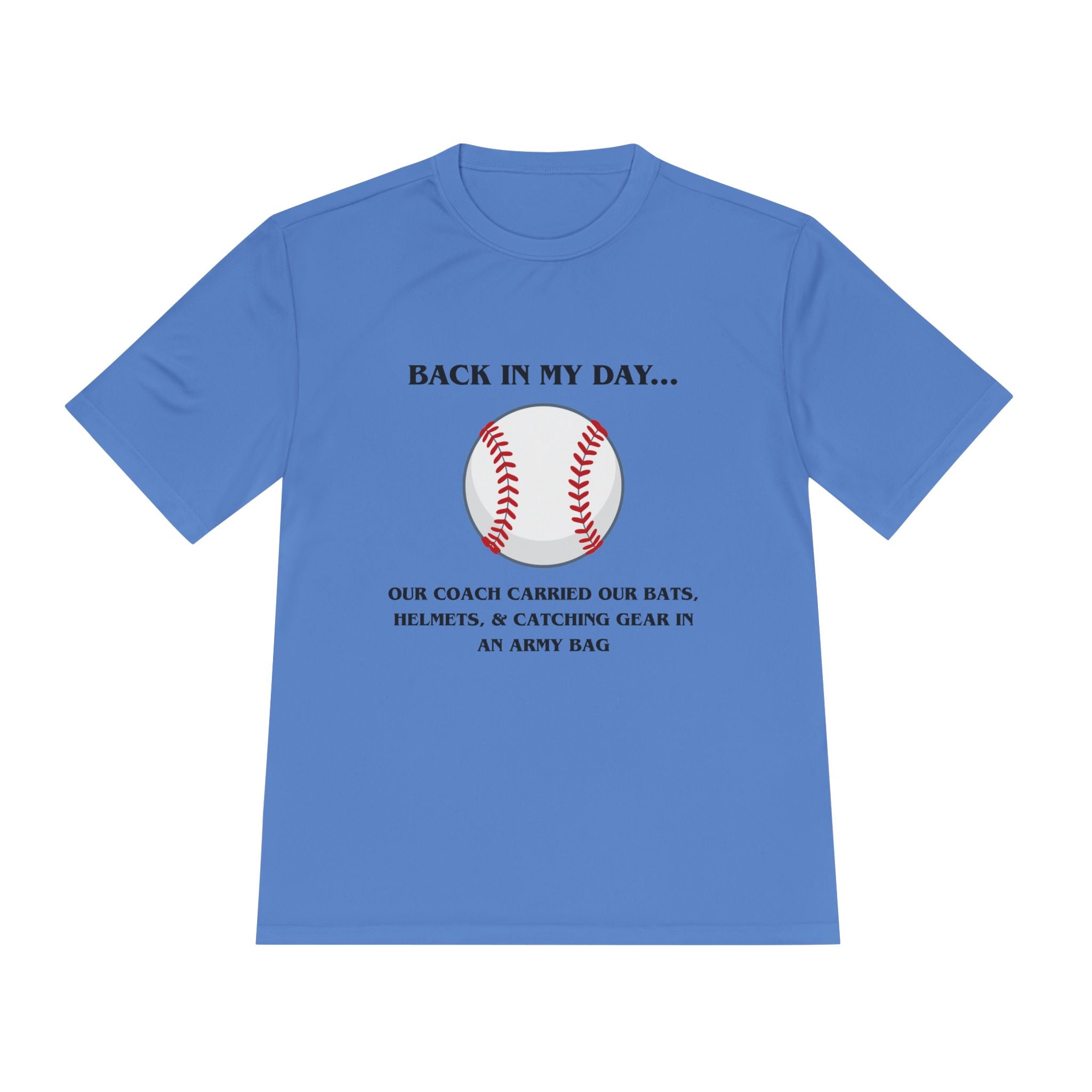 BIMD- Baseball Equipment in Army Bag