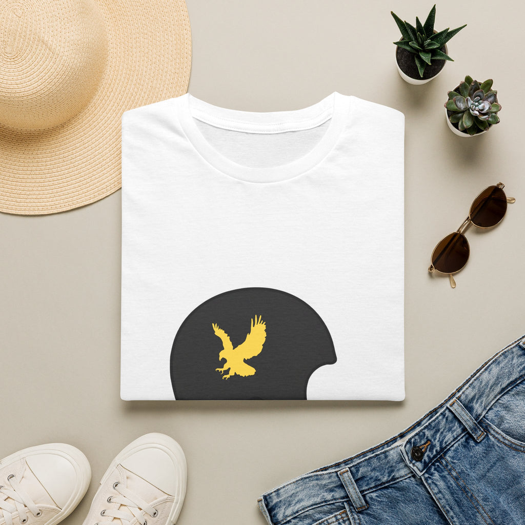 Black & Gold Vintage Helmet T-Shirt