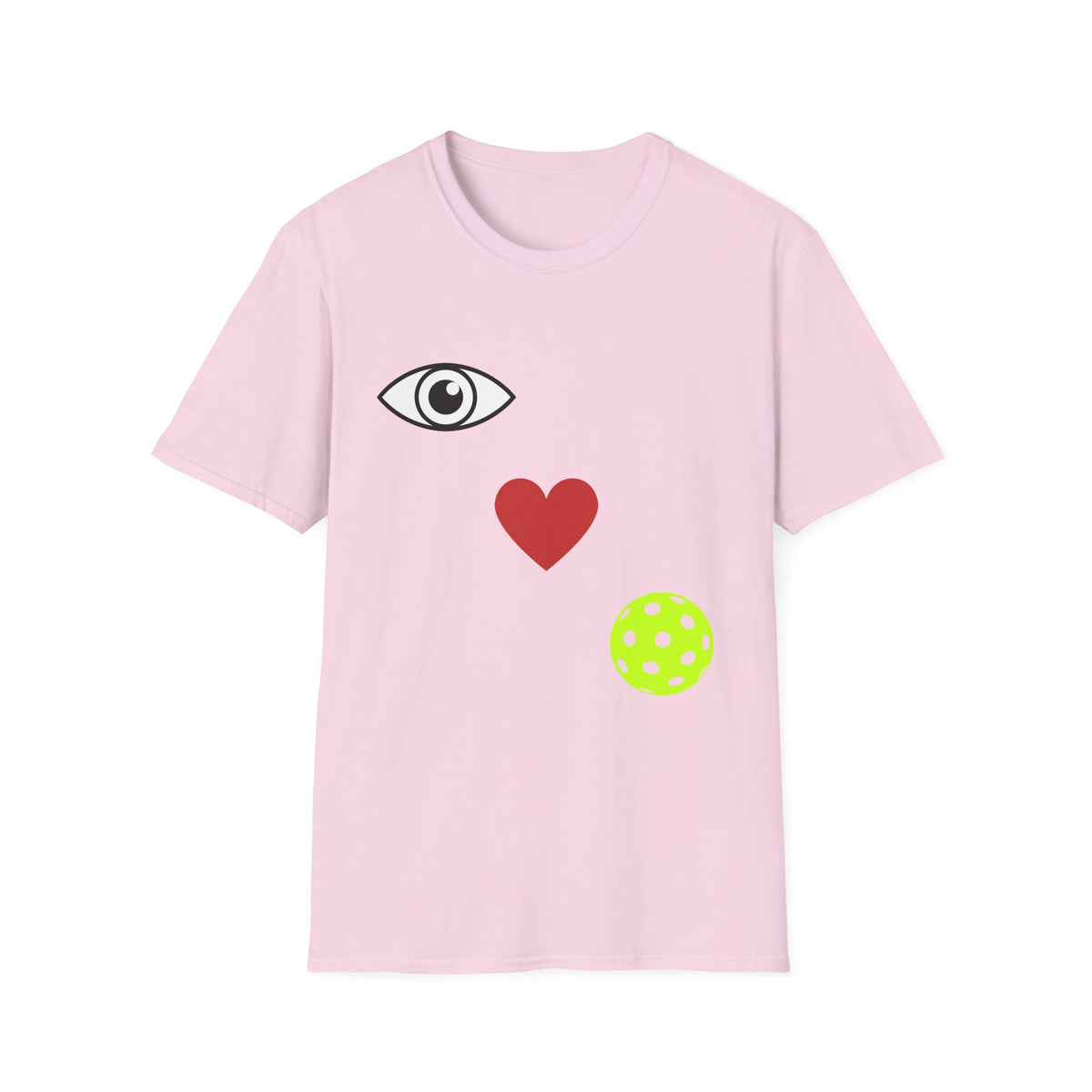 Eye Love Pickleball- Diagonal