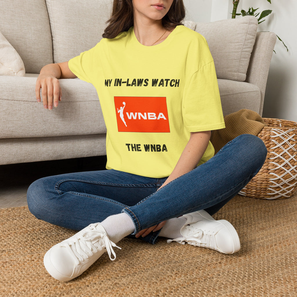 My In-Laws Watch WNBA T-Shirt