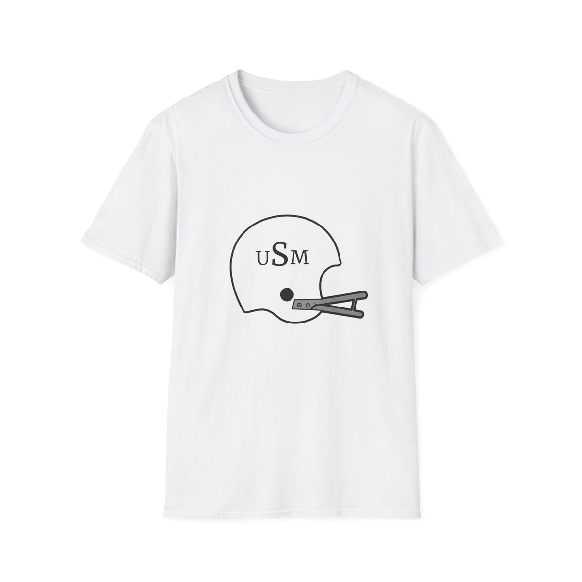 Black & Gold Vintage Helmet T-Shirt