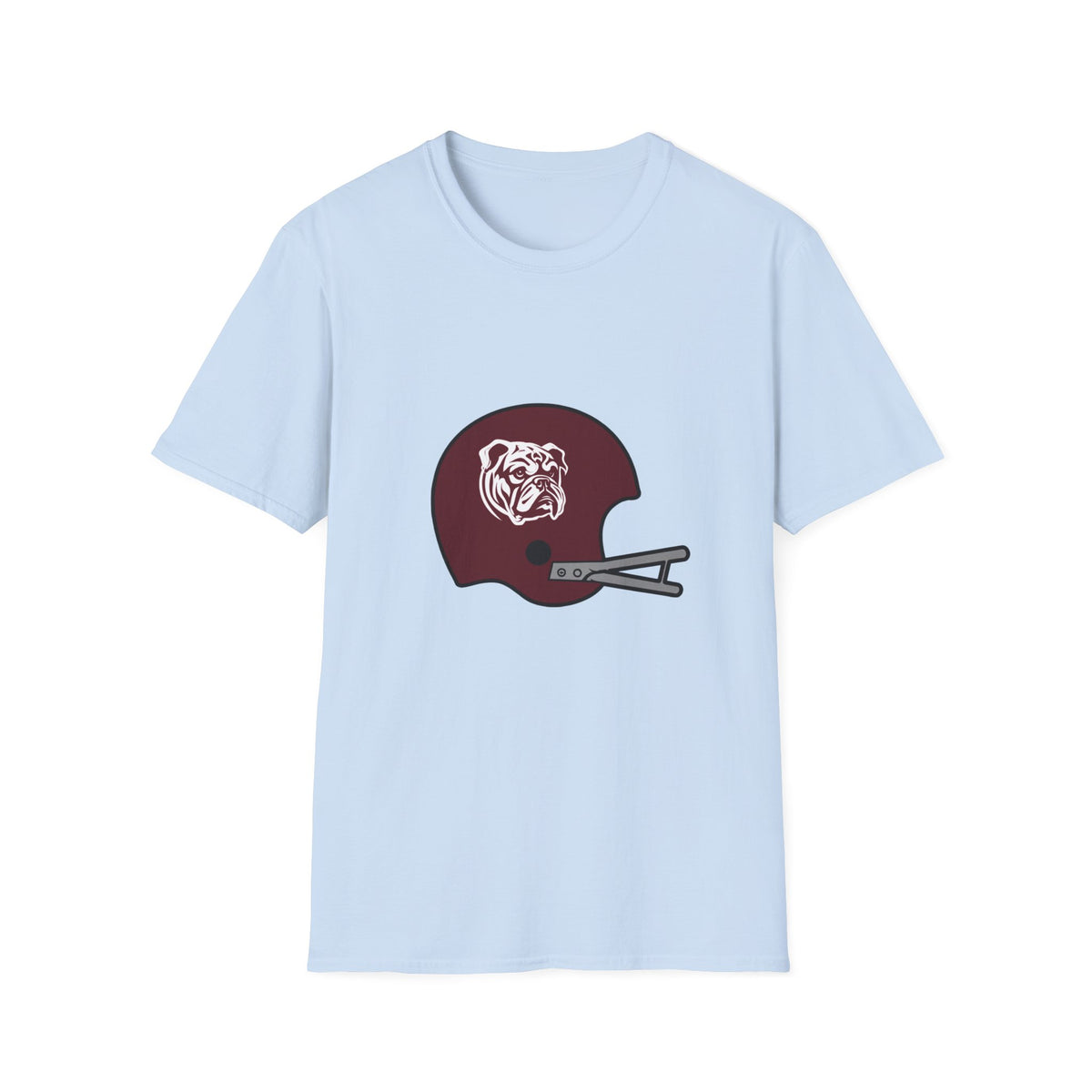 Maroon & White Vintage Helmet- Maroon