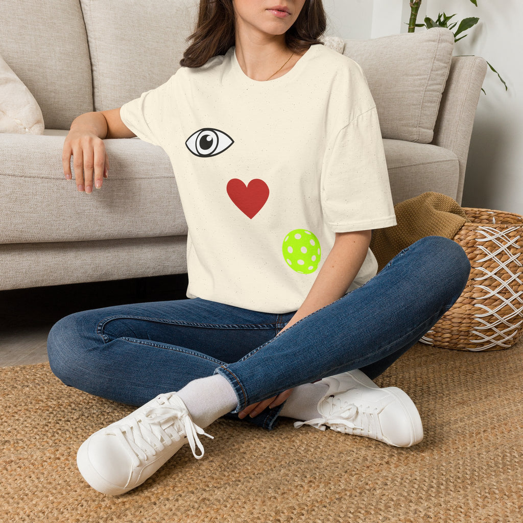 Eye Love Pickleball- Diagonal