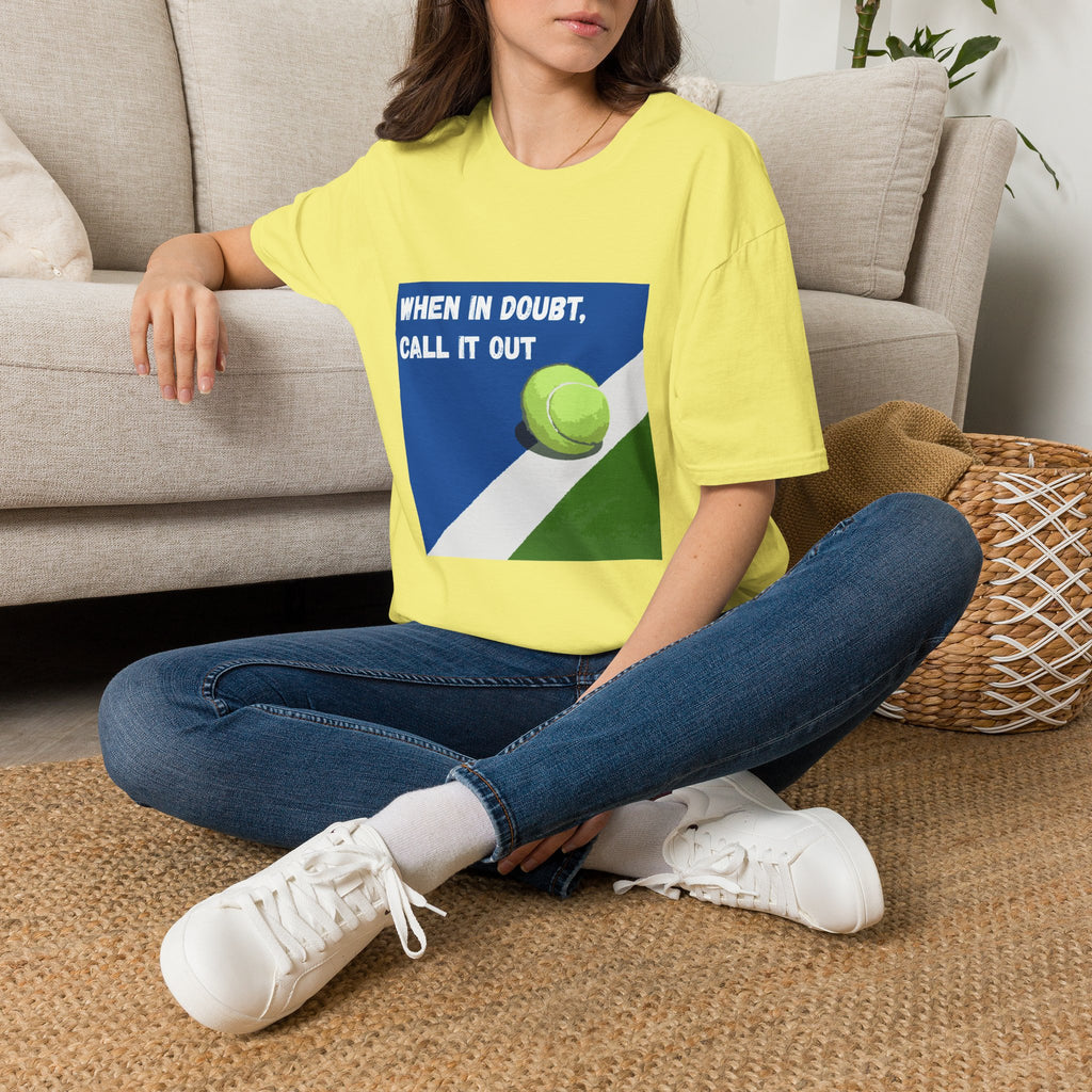When in Doubt, Call it Out- Tennis