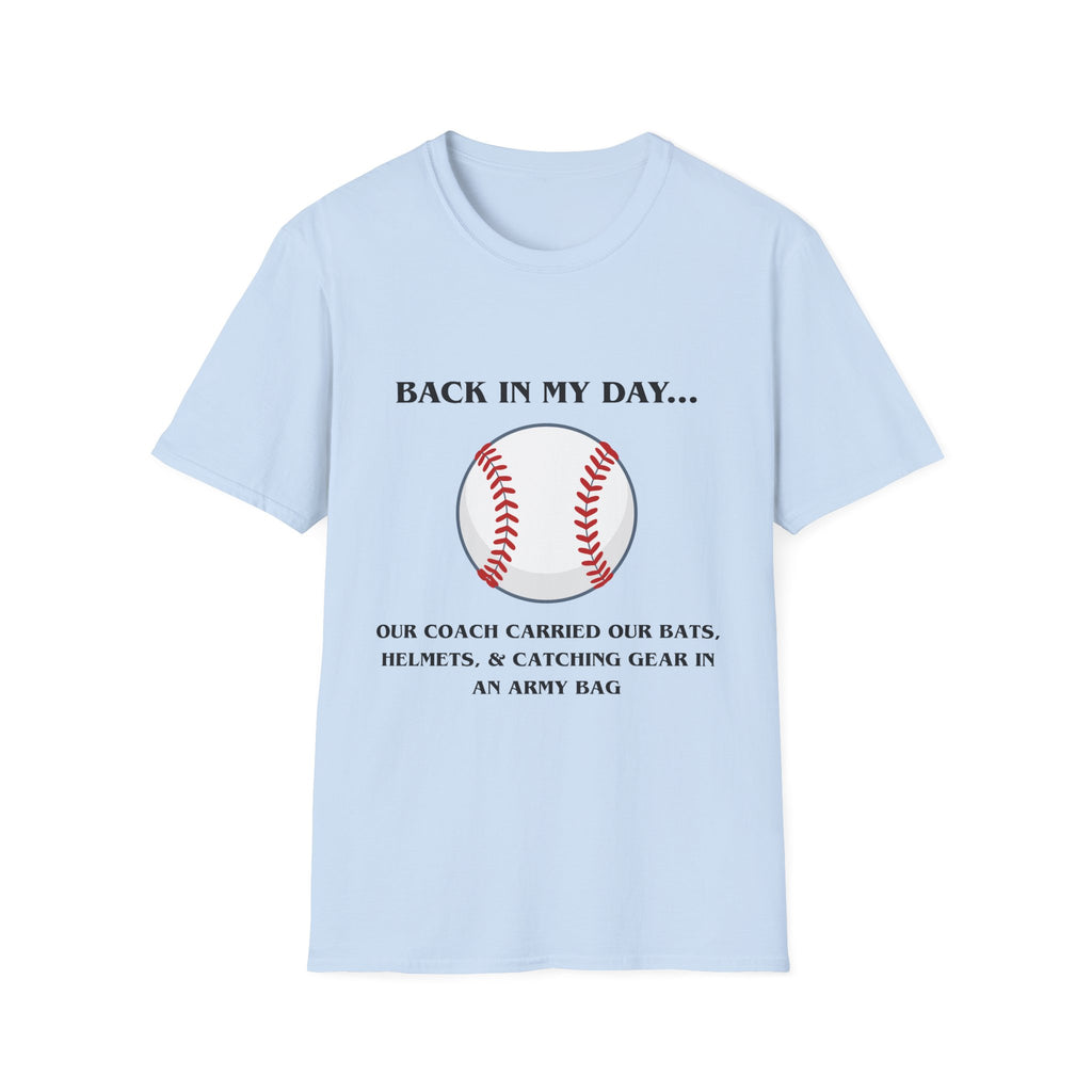 BIMD- Baseball Equipment in Army Bag