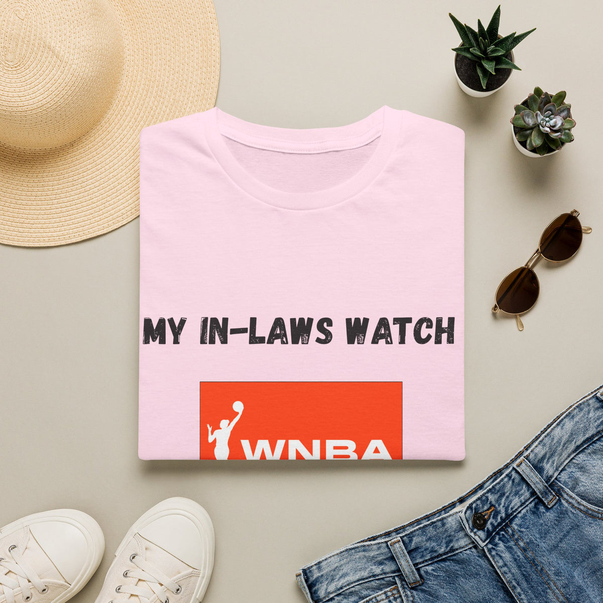 My In-Laws Watch WNBA T-Shirt