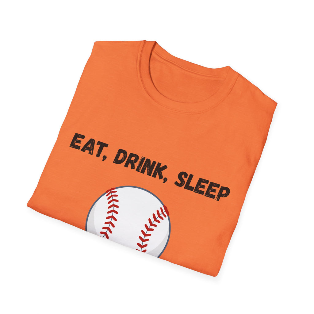 Eat, Drink, Sleep Play Baseball T-Shirt