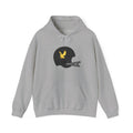Black & Gold Football Hoodie — College Team Fan Pullover